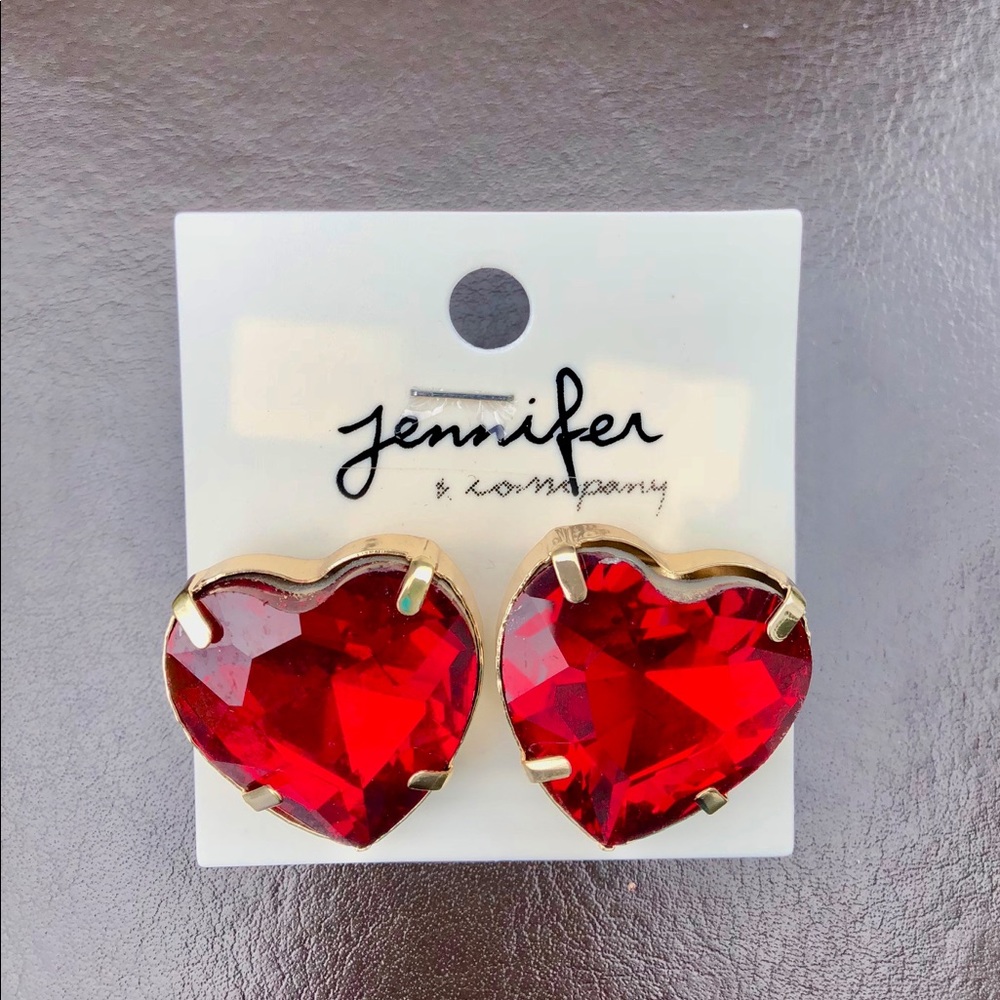 BIG Heart Earrings